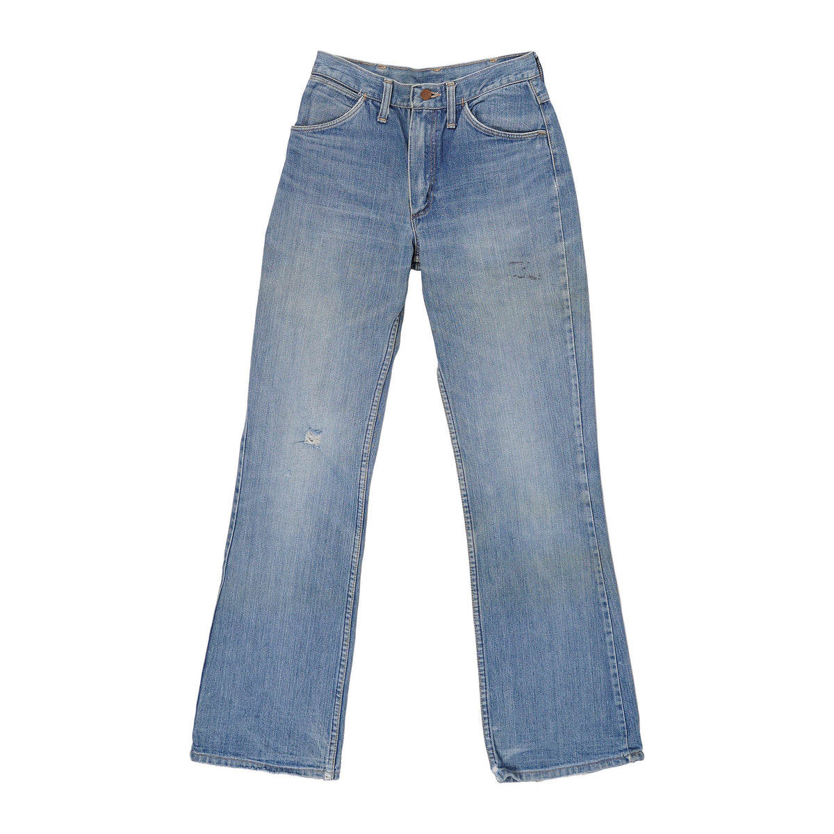 Wrangler boot cut jeans, made in USA - light wash, image 1 of 2