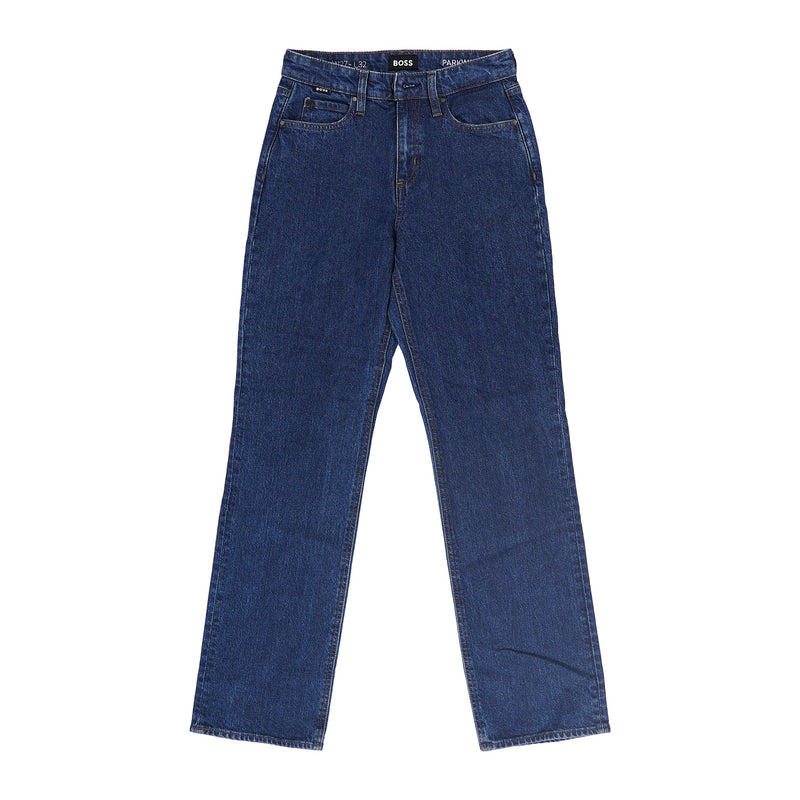 BOSS straight leg jeans - dark indigo, image 1 of 2