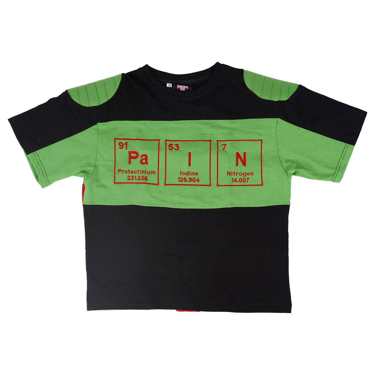PaIN periodic-table colour-block tee - M, image 1 of 2