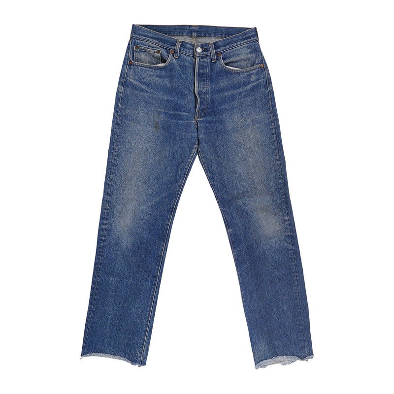 Levi's 501 shrink-to-fit jeans, 1982 - mid blue, W32 L33, image 1 of 2