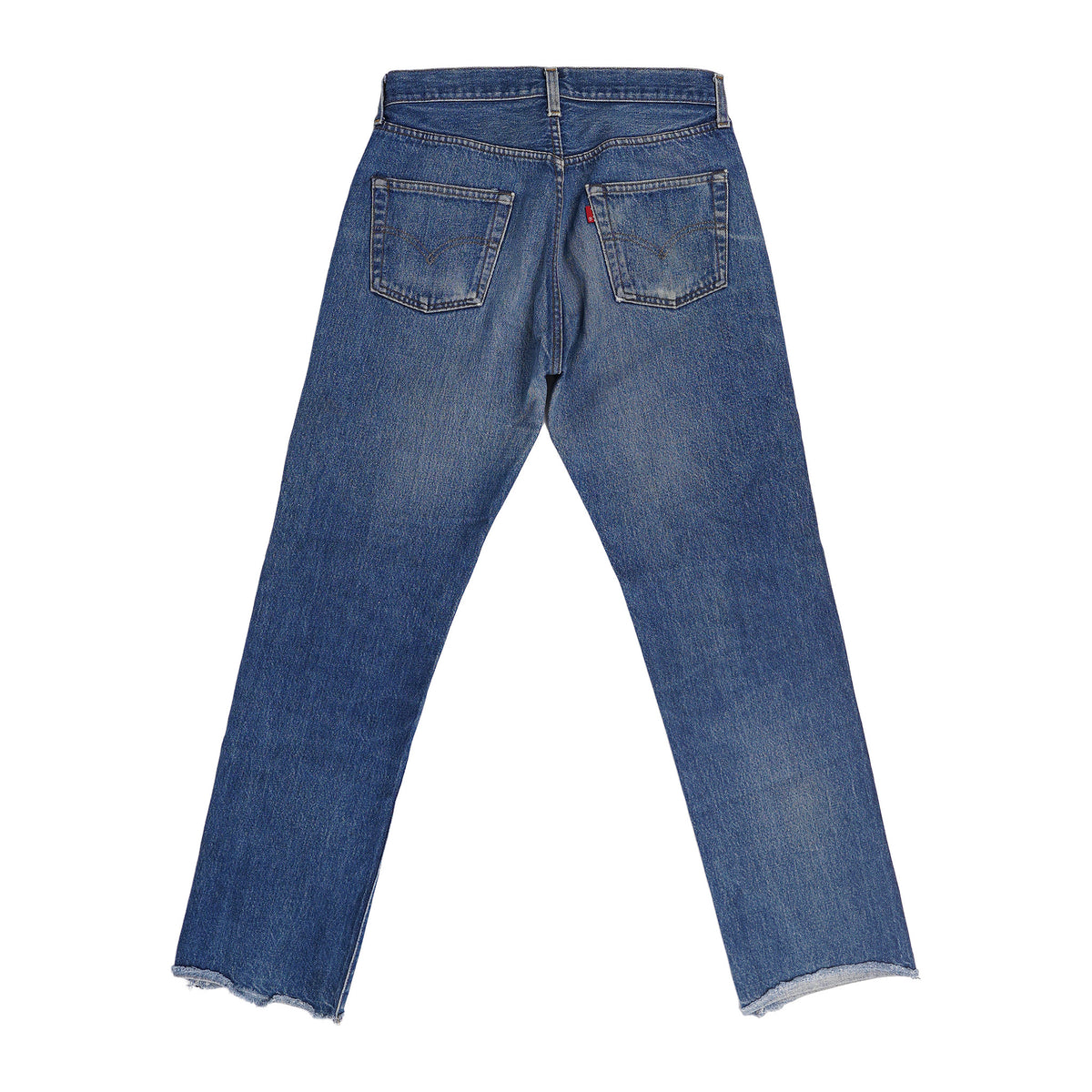 Levi's 501 shrink-to-fit jeans, 1982 - mid blue, W32 L33, image 2 of 2