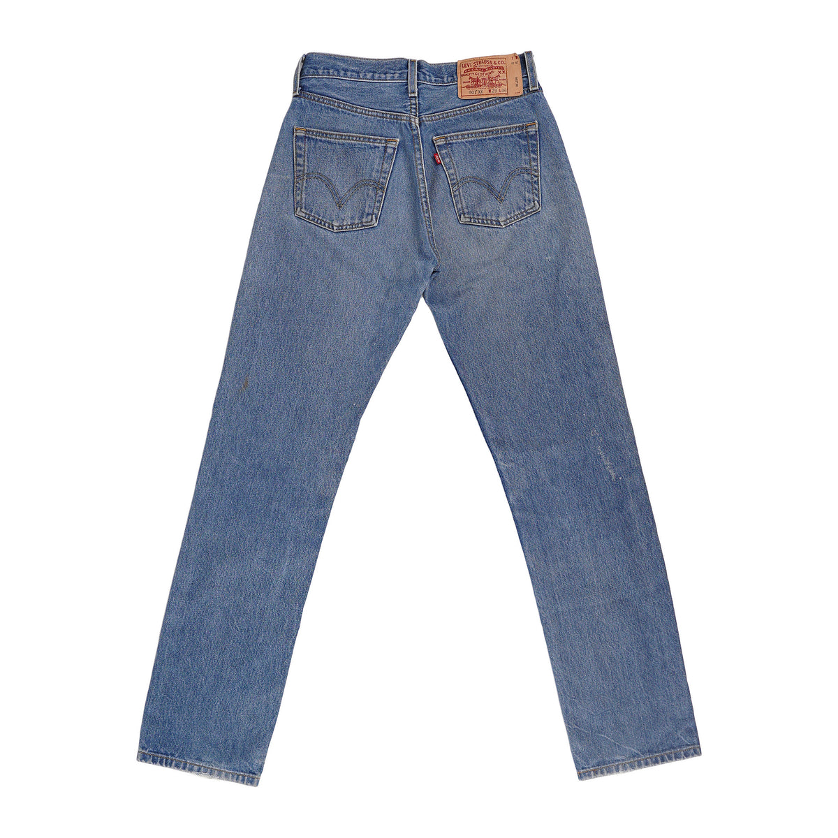 Levi's 501xx straight jeans - light wash, W29 L36, image 2 of 2