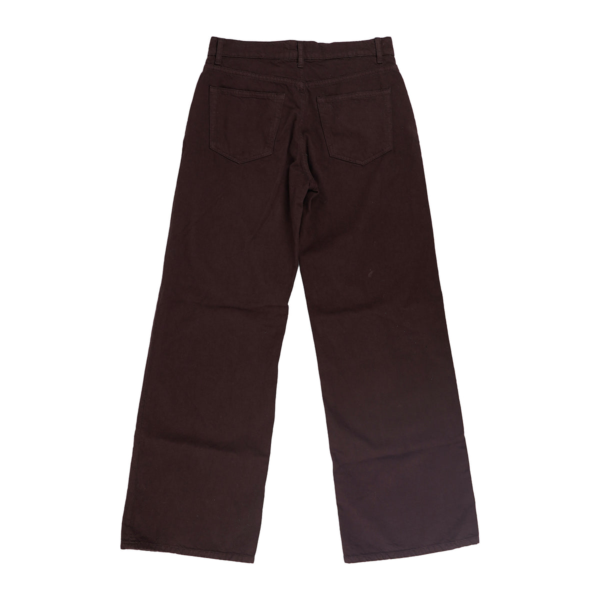 Reformation Cary low rise slouchy wide leg jeans - chocolate brown, image 2 of 2