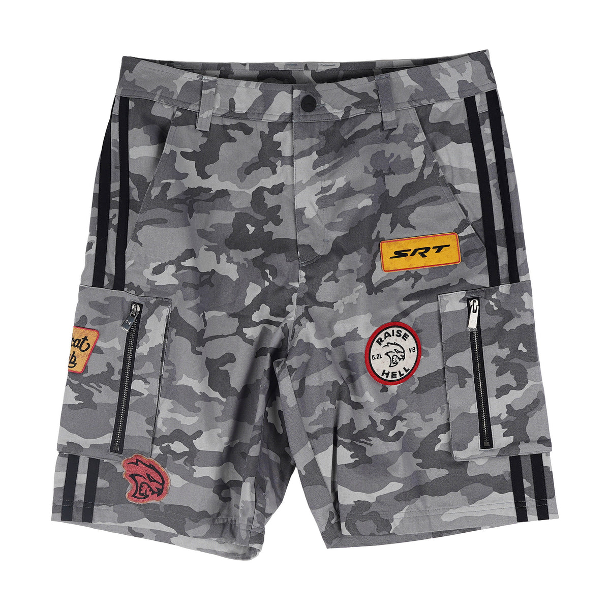 Under Armour x Dodge SRT Hellcat camo cargo shorts - grey
