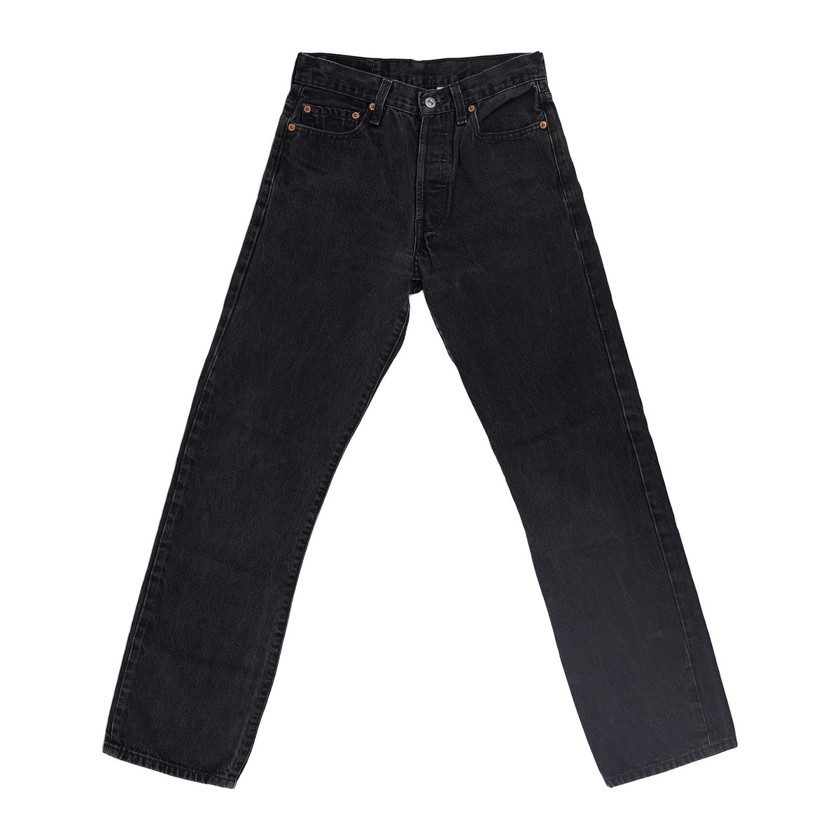 Levi's 501 straight jeans - black, W29 L32, image 1 of 2