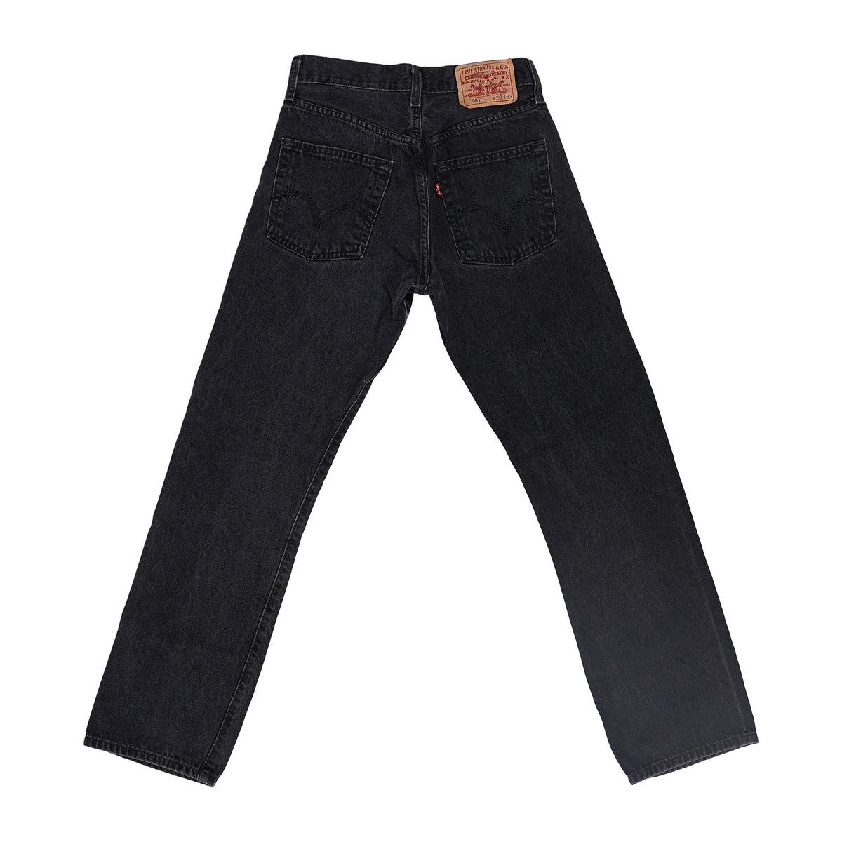 Levi's 501 straight jeans - black, W29 L32, image 2 of 2