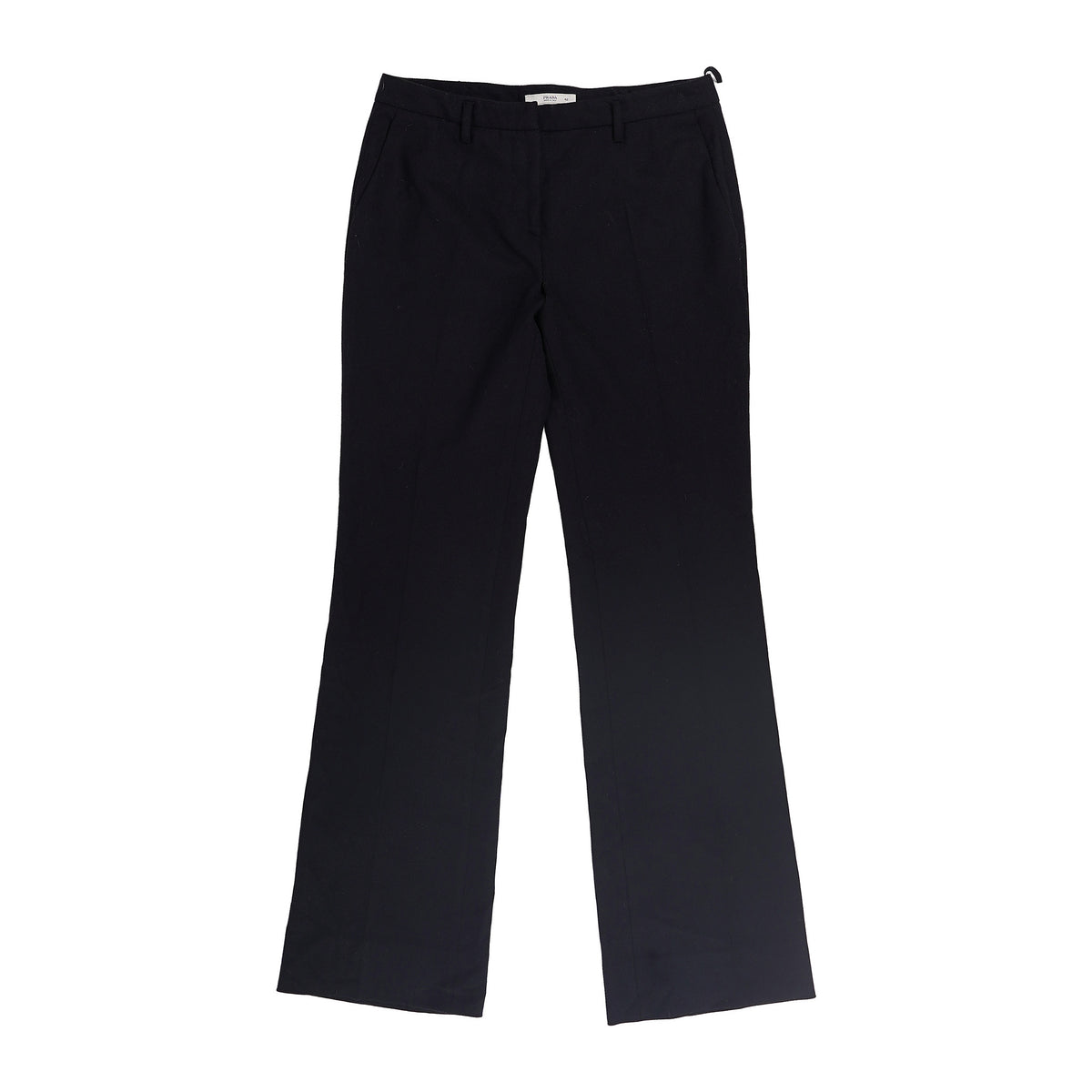 Prada black wool trousers, made in Italy - IT 42, image 1 of 2