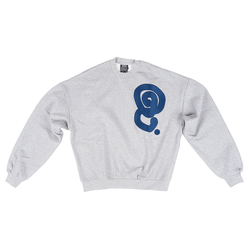 Quratee heavyweight crewneck - grey