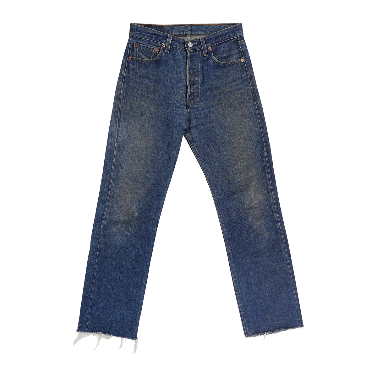 Levi's 501 shrink-to-fit jeans, made in USA - faded blue, W30, image 1 of 2