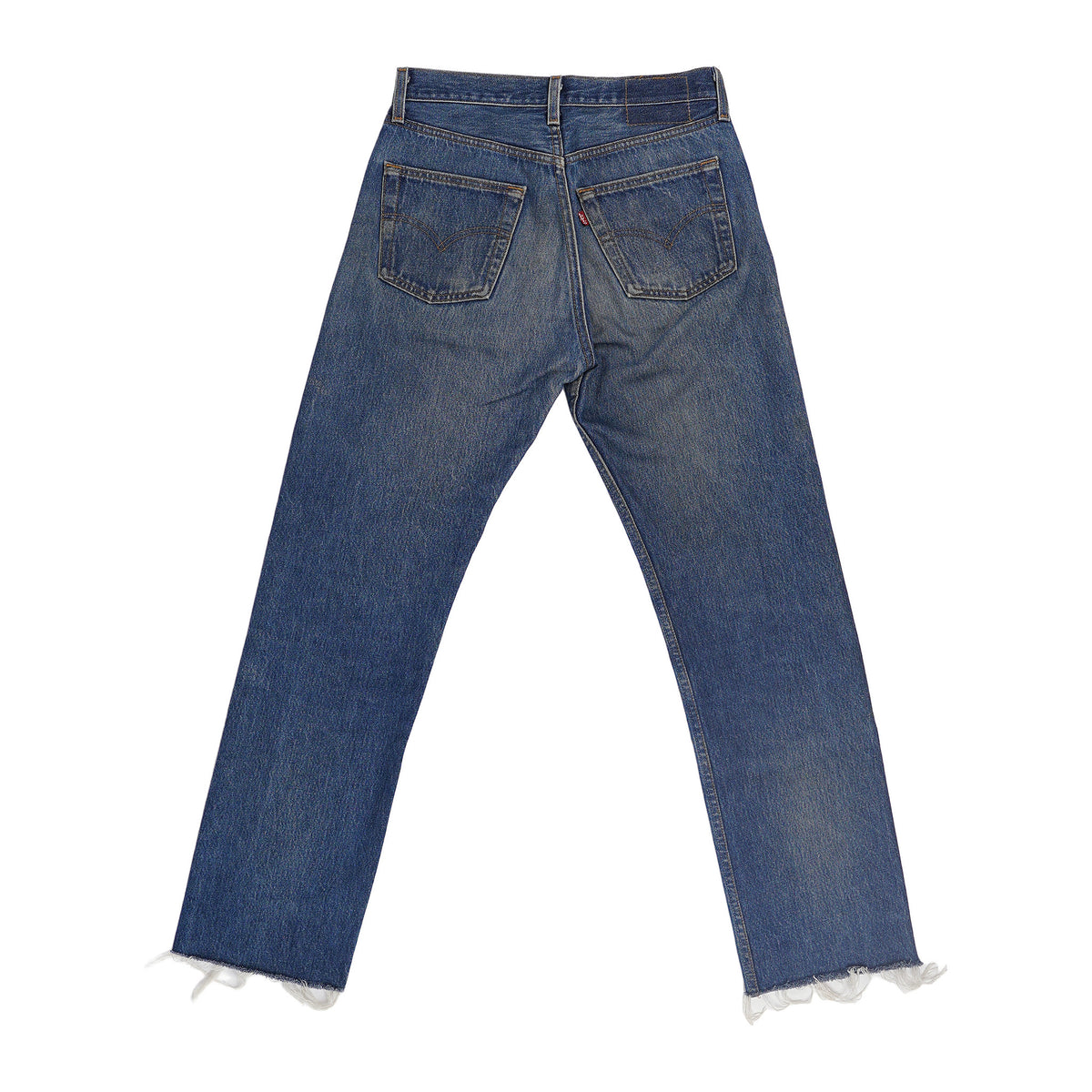 Levi's 501 shrink-to-fit jeans, made in USA - faded blue, W30, image 2 of 2