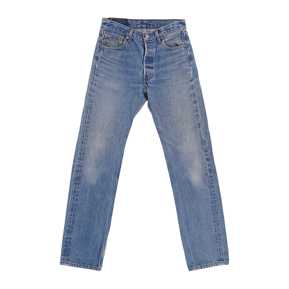 Levi's 501xx straight jeans - mid blue, W30 L36, image 1 of 2