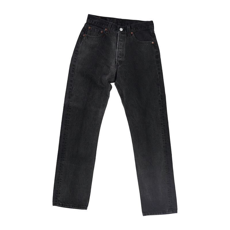 Levi's 501 straight jeans - washed black, W29 L32, image 1 of 3
