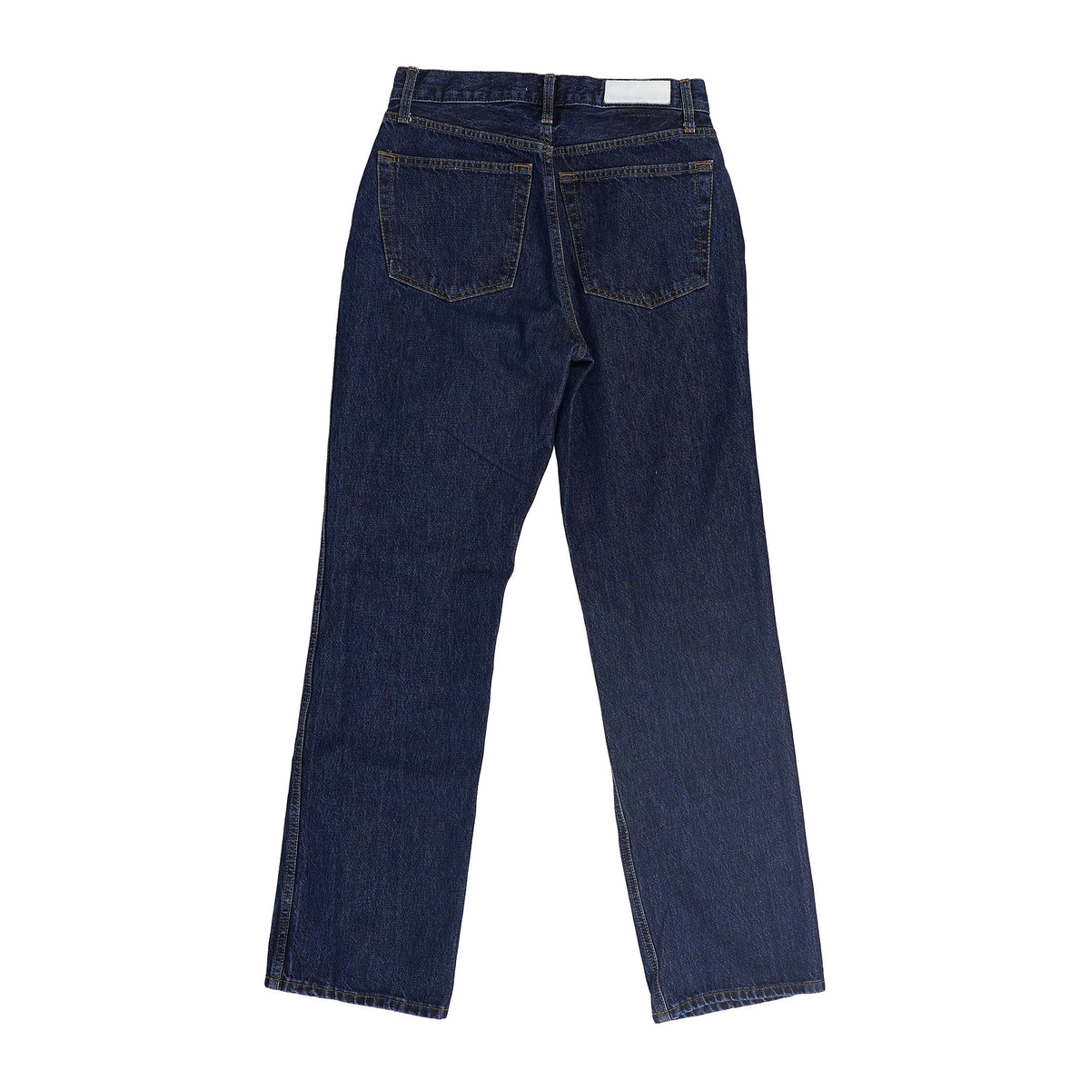 RE/DONE high-rise straight jeans - dark indigo, 26, image 2 of 2