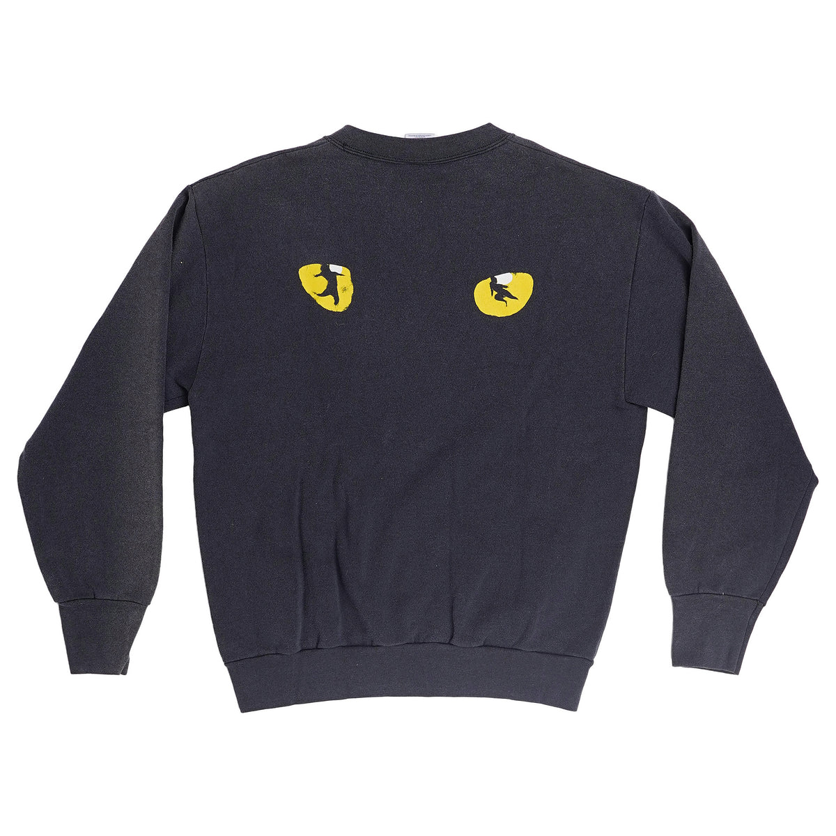 Delta CATS the musical crewneck sweatshirt, made in USA - black, image 2 of 2