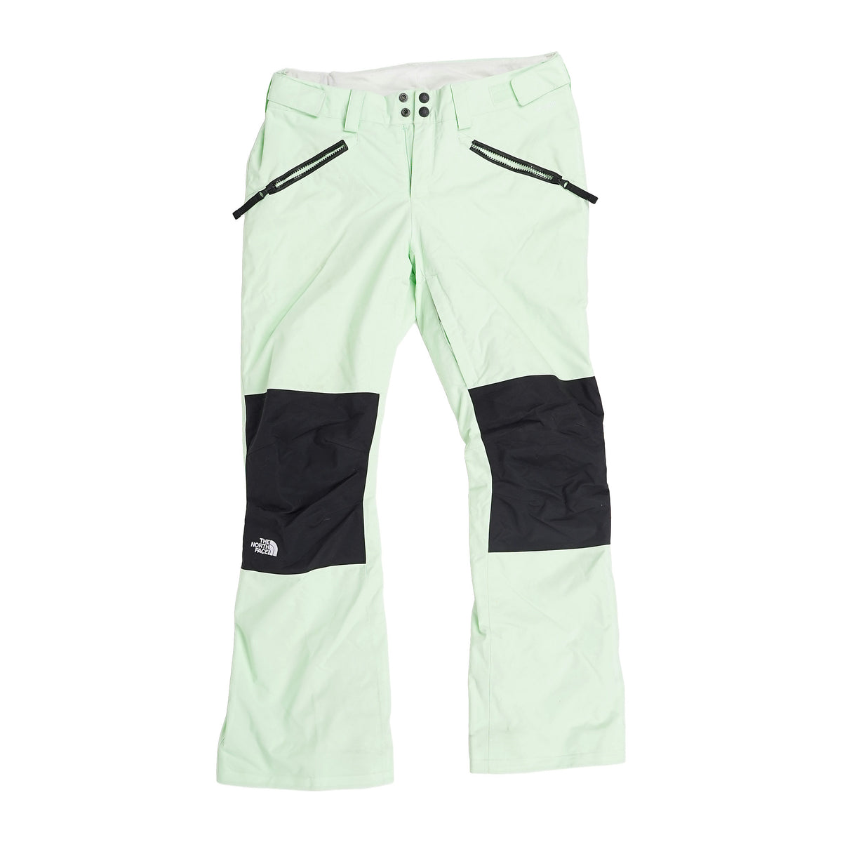 The North Face DryVent snow pants, womens - mint and black, image 1 of 2