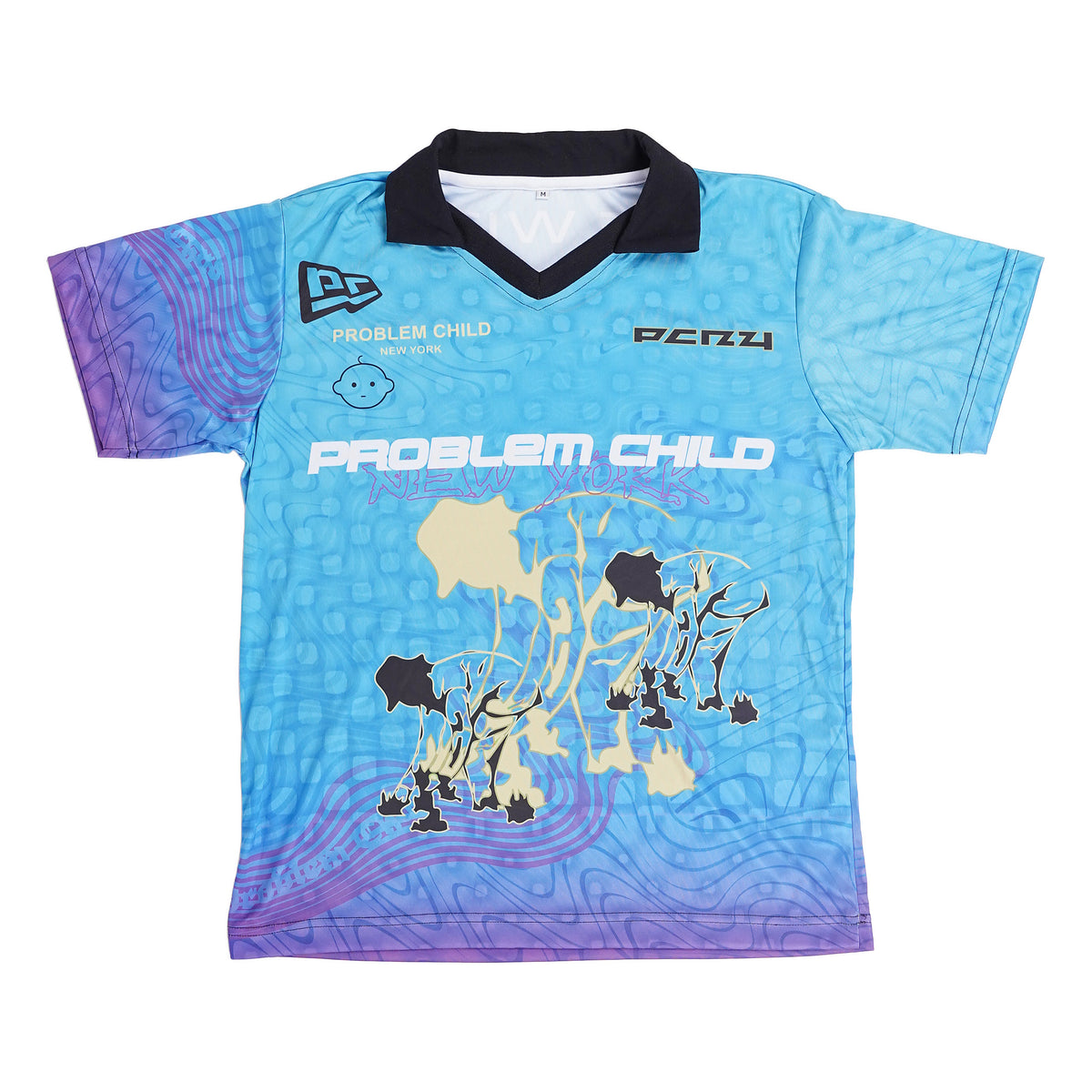 Problem Child New York sublimated jersey - blue and purple, image 1 of 2