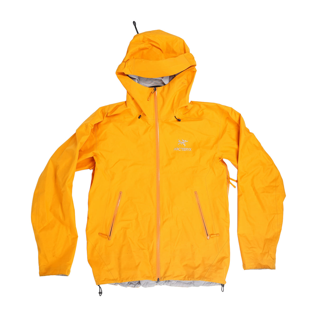 Arc'teryx Gore-Tex hooded shell jacket - orange, image 1 of 2