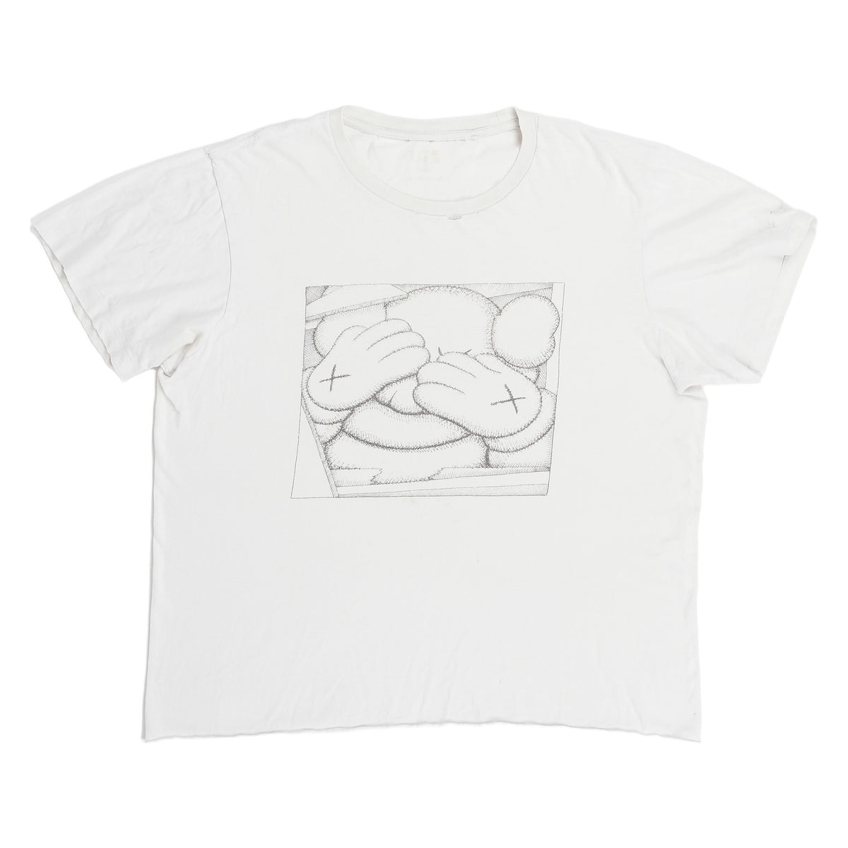 KAWS x Uniqlo UT Companion tee - white, image 1 of 3