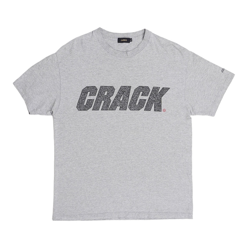 GOODS Seattle "CRACK" shop tee - heather grey, image 1 of 2