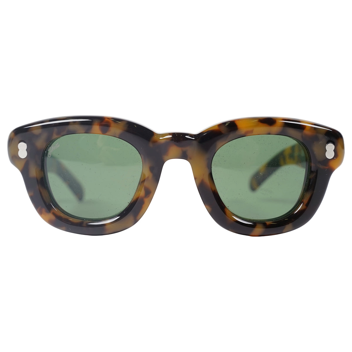 Akila Apollo Inflated sunglasses, green lenses - tortoise, image 2 of 6