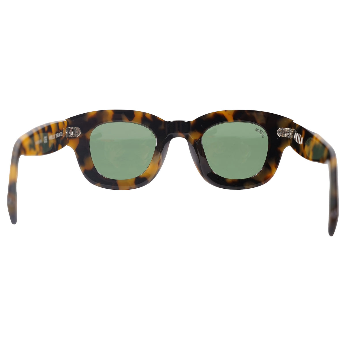 Akila Apollo Inflated sunglasses, green lenses - tortoise, image 3 of 6