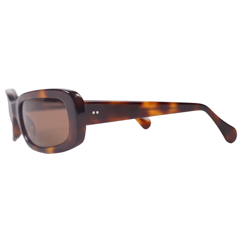 Sun Buddies Junior Jr sunglasses, slim 70s rectangle - tortoise, image 1 of 5