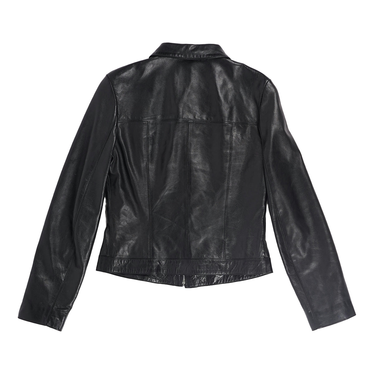 Sinéquanone lambskin jacket, made in France - black, image 2 of 2