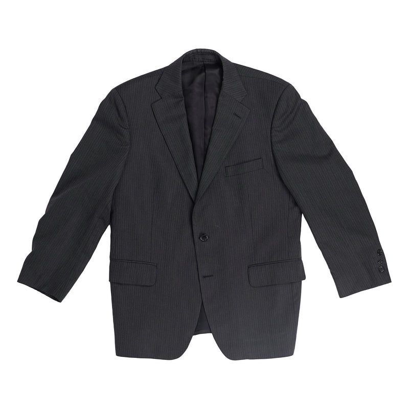 Tom James pinstripe blazer, tailored - charcoal, image 1 of 2