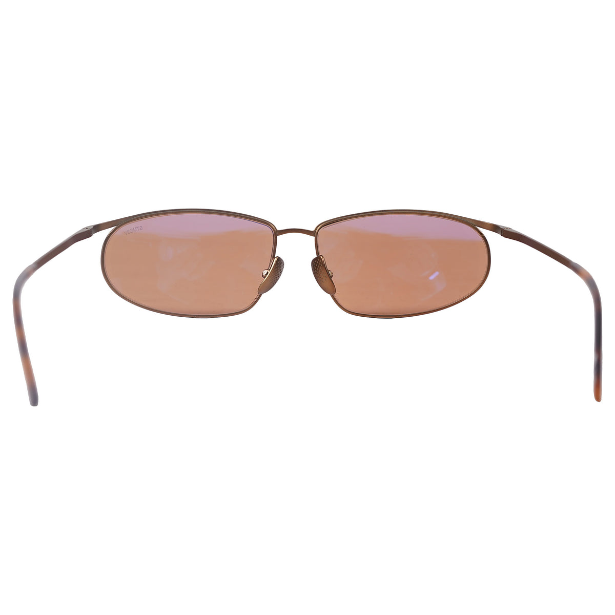 Stüssy Wilkins titanium sunglasses, made in Japan - bronze, image 3 of 7