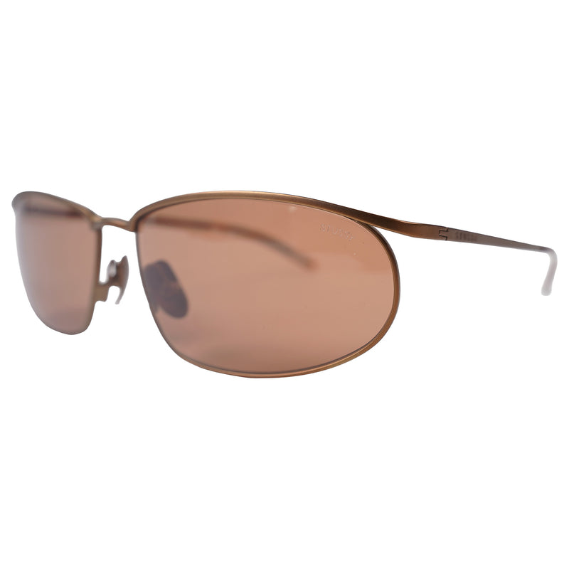 Stüssy Wilkins titanium sunglasses, made in Japan - bronze, image 1 of 7