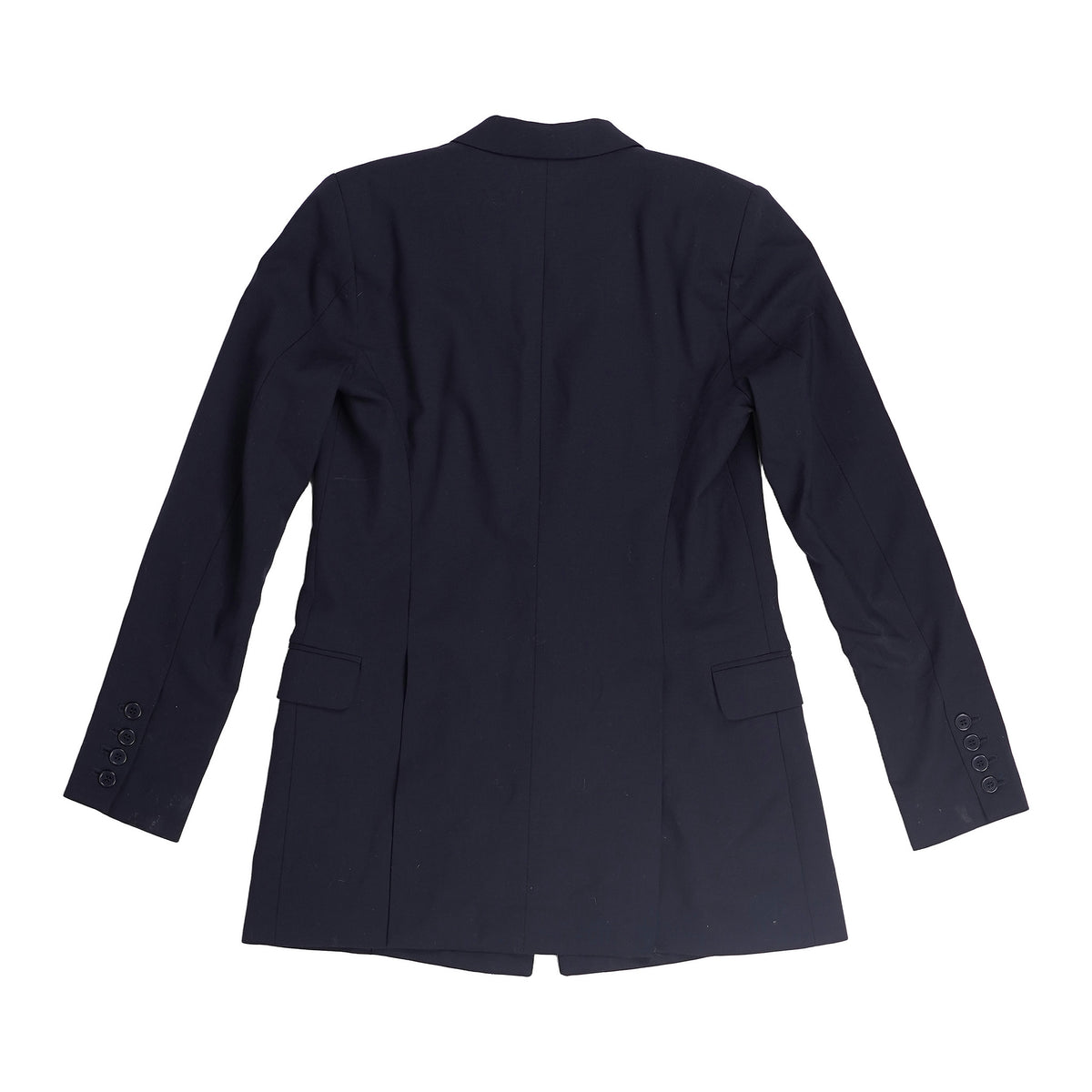Reformation surplus-fabric blazer, made in USA - navy, image 2 of 2