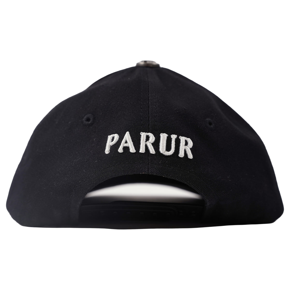 Parur Monarch Pearl Cap, hand-sewn pearl monogram - black, image 3 of 5