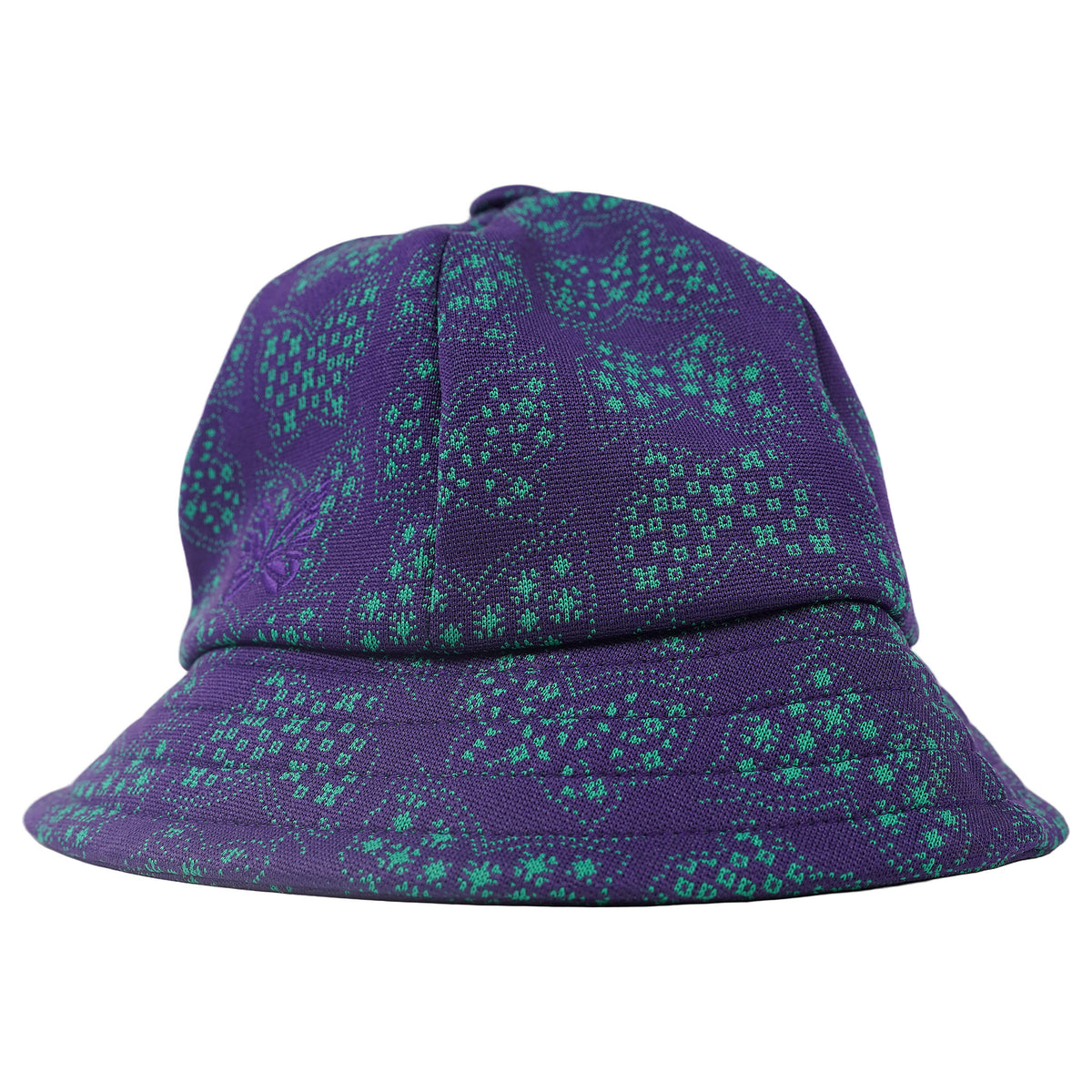 Needles Bermuda Hat, papillon jacquard - purple, image 2 of 2