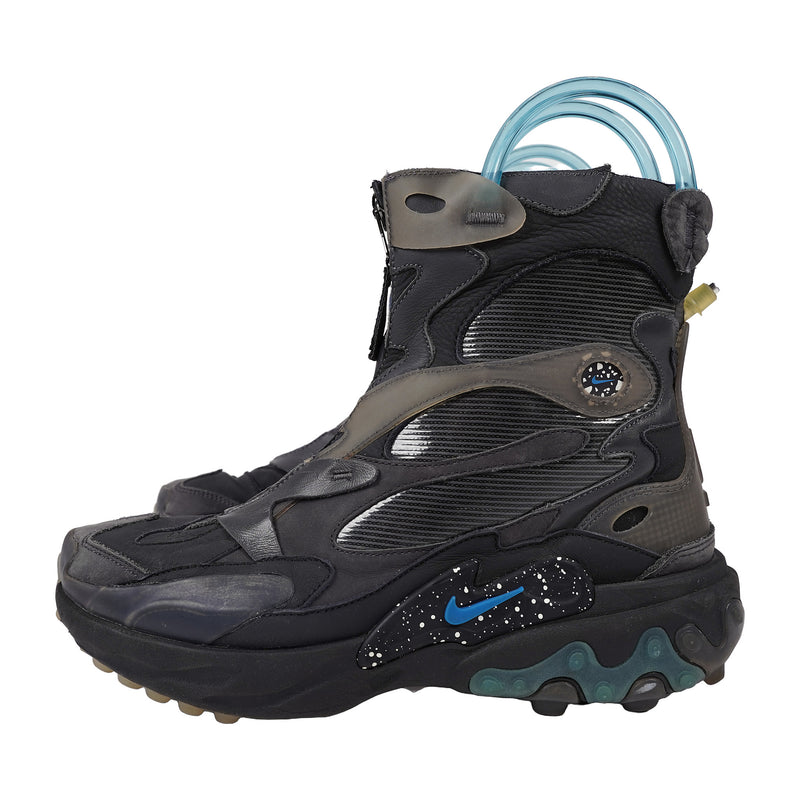Nike × Undercover React Boot, front zip and collar air bag - black, image 1 of 3