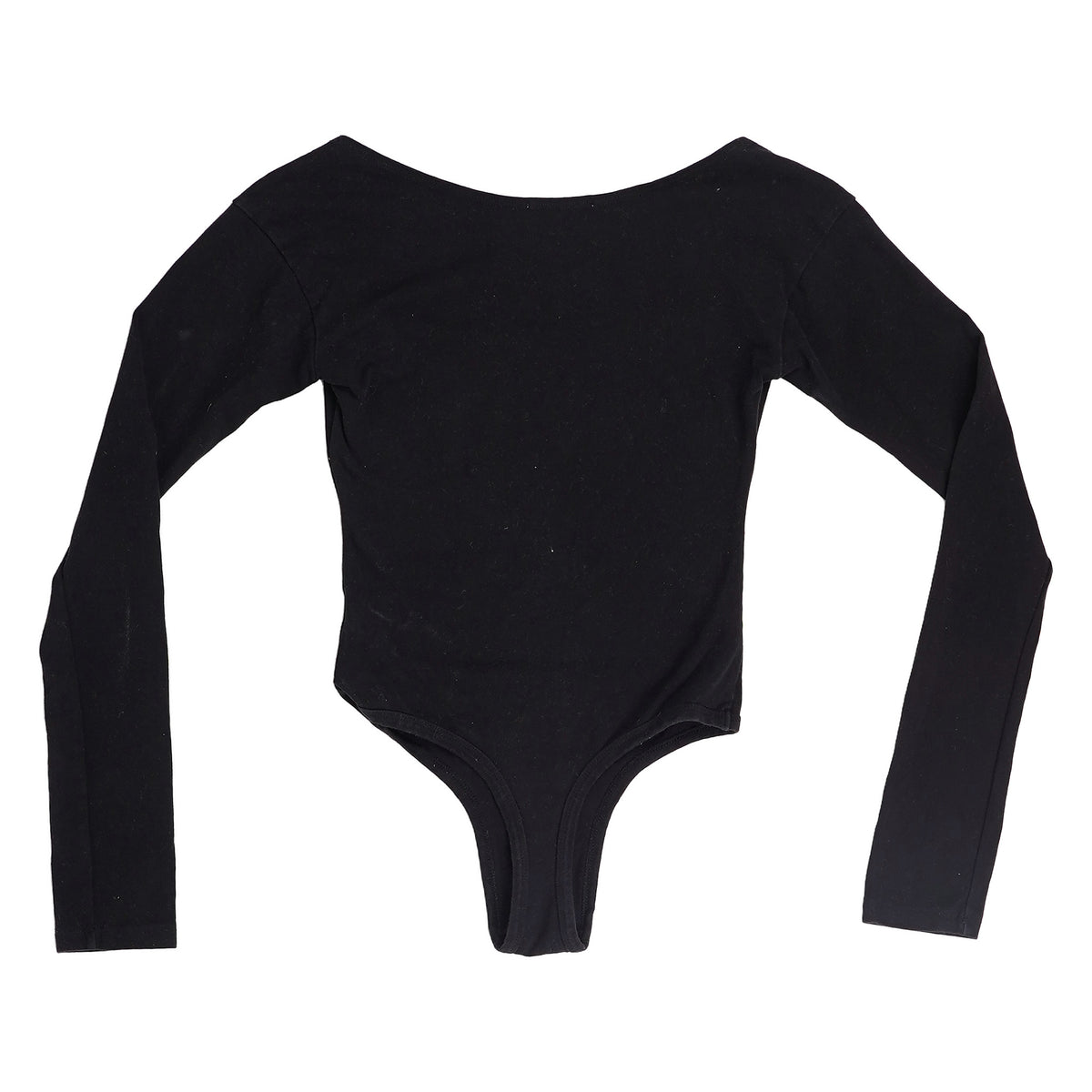 Gil Rodriguez cutaway long-sleeve top - black, image 2 of 2