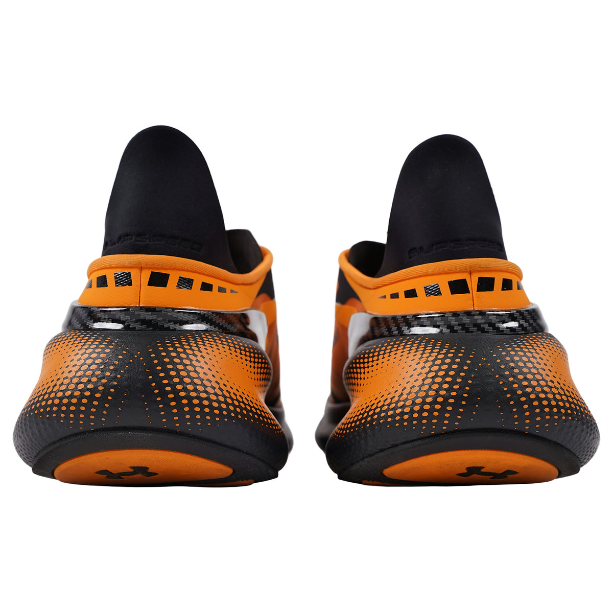 Under Armour × Mansory Echo, carbon-print heel clip - orange, image 4 of 4