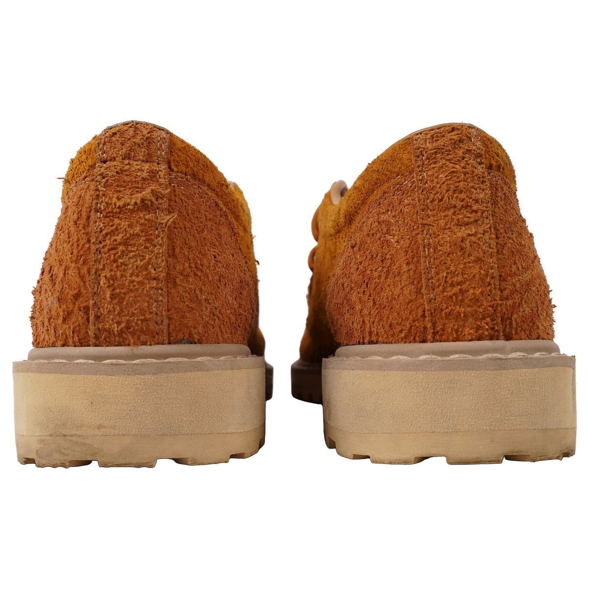 Diemme moc-toe lace-up, shaggy hairy suede - orange, image 5 of 5