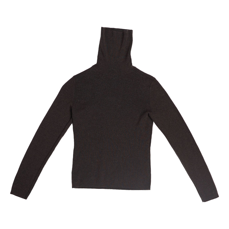 Banana Republic extra-fine merino turtleneck - brown, image 1 of 2