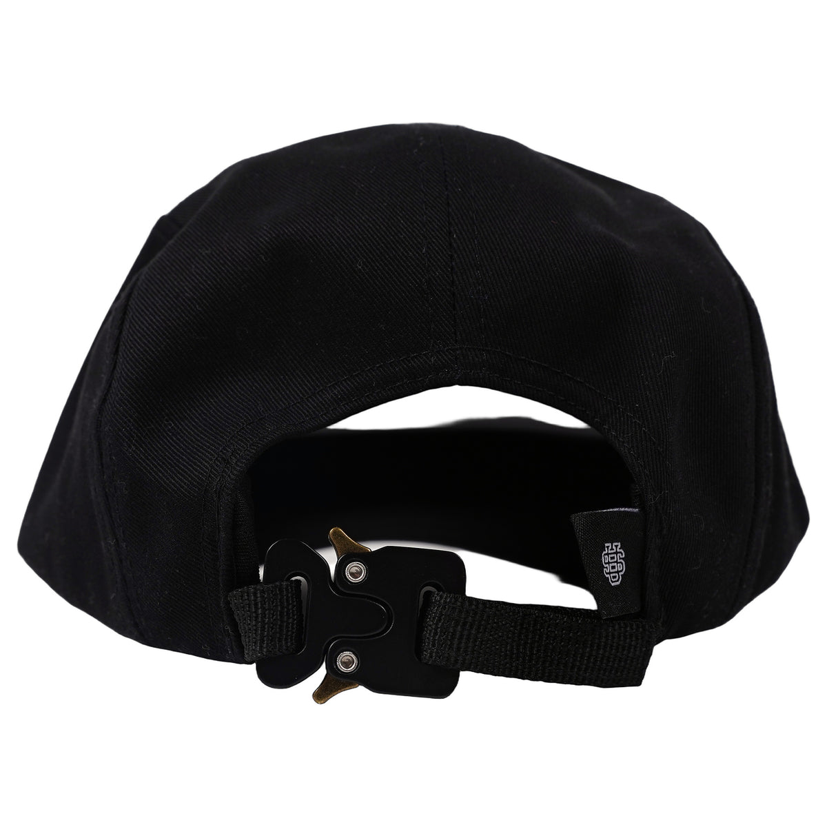 Five-panel cap, moulded MAD patch and cobra buckle - black, image 3 of 3