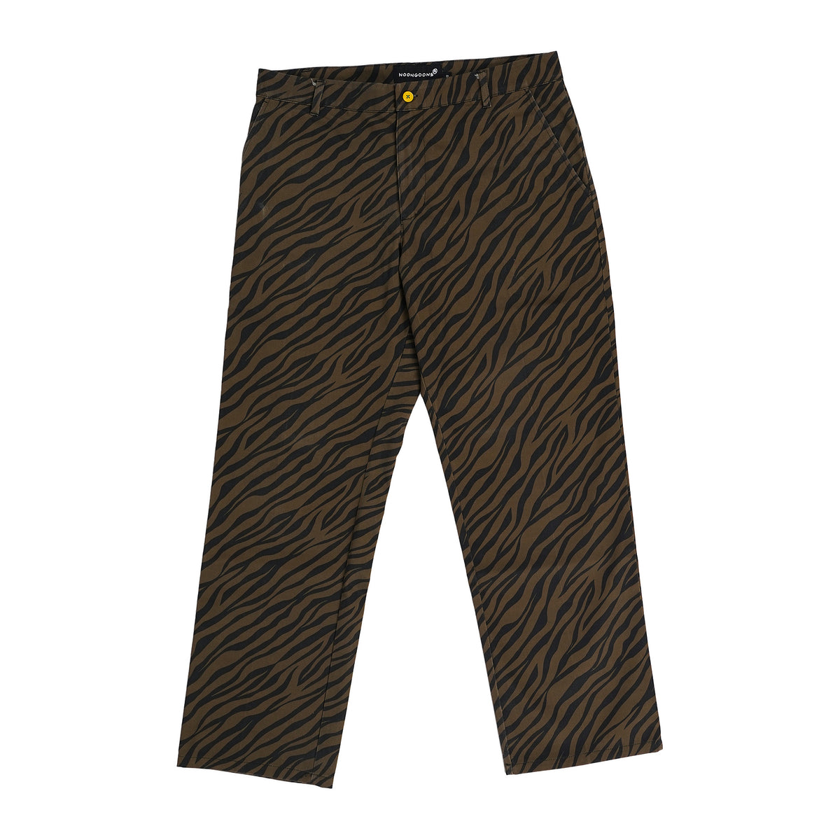 Noon Goons Club Trousers, military tiger camo - olive, image 1 of 2