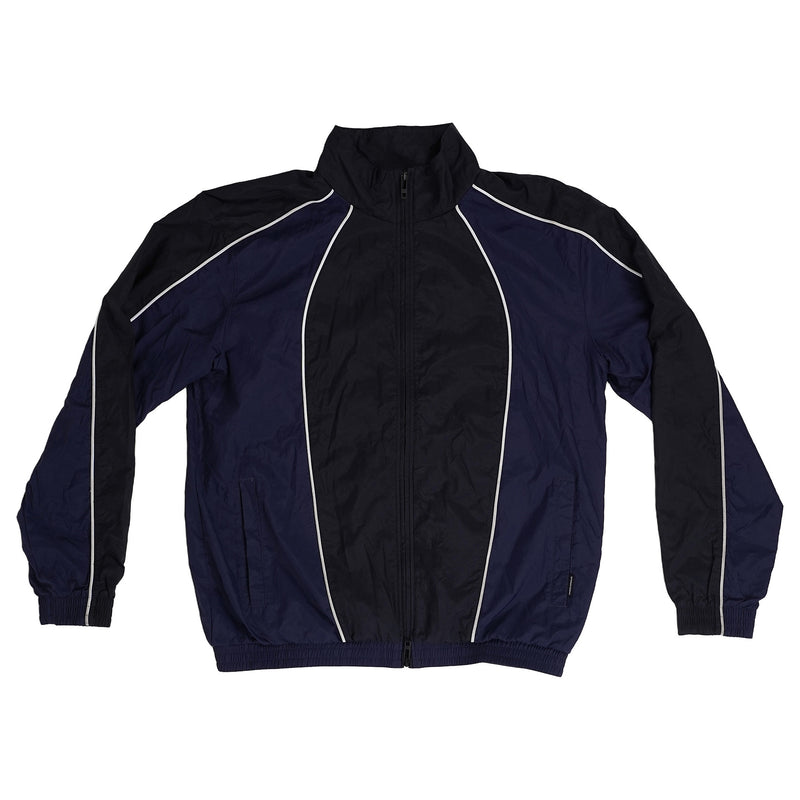 Under Armour UA Track Jacket, white piping - navy, image 1 of 2