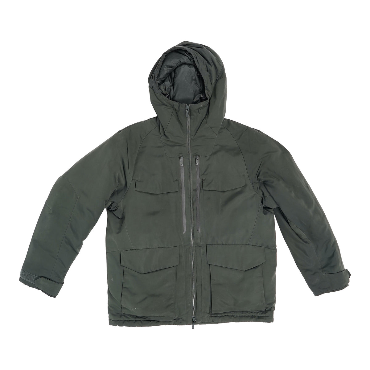 UNIQLO x White Mountaineering hybrid down parka - olive, image 1 of 2