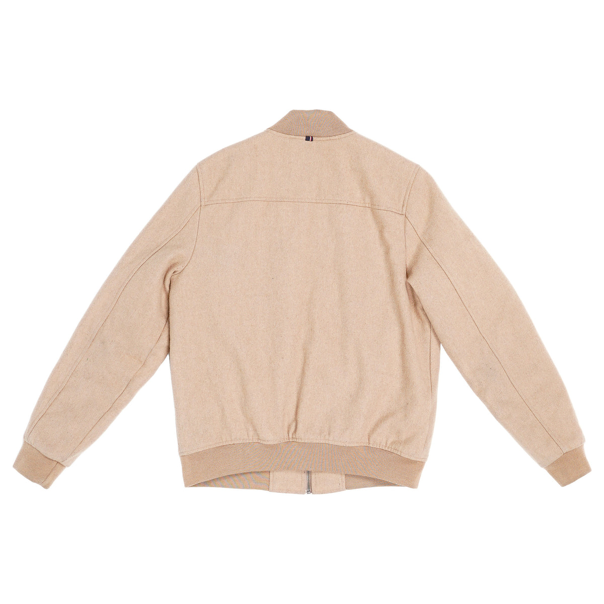 Tommy Hilfiger wool-blend bomber jacket - camel, image 2 of 2