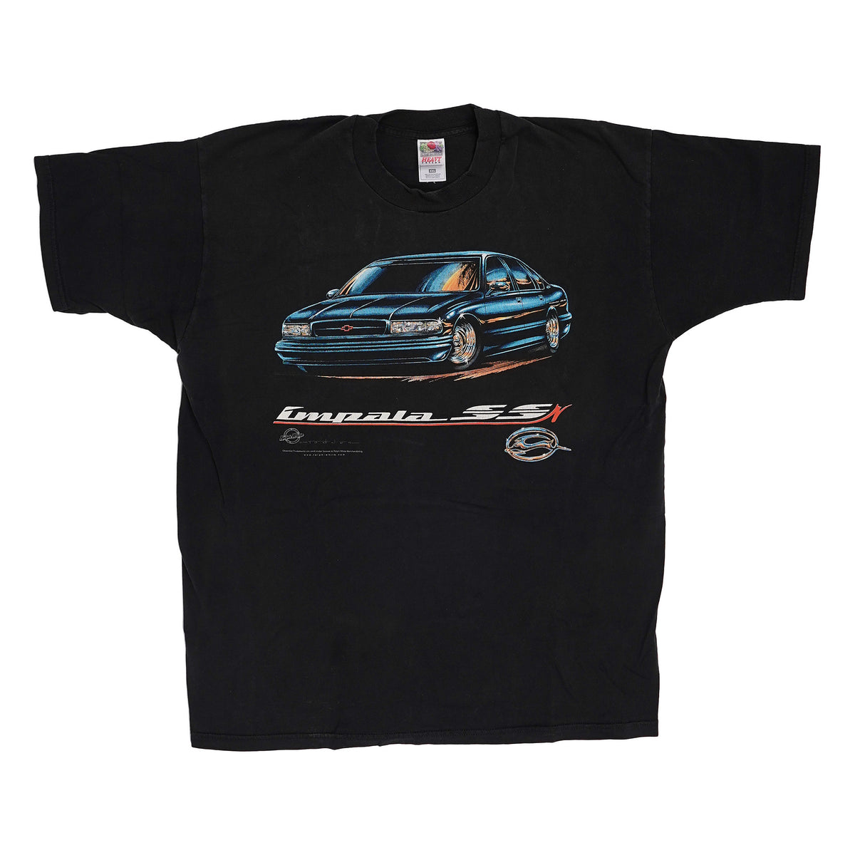 Chevrolet Impala SS airbrush tee, Fruit of the Loom - black, image 1 of 2