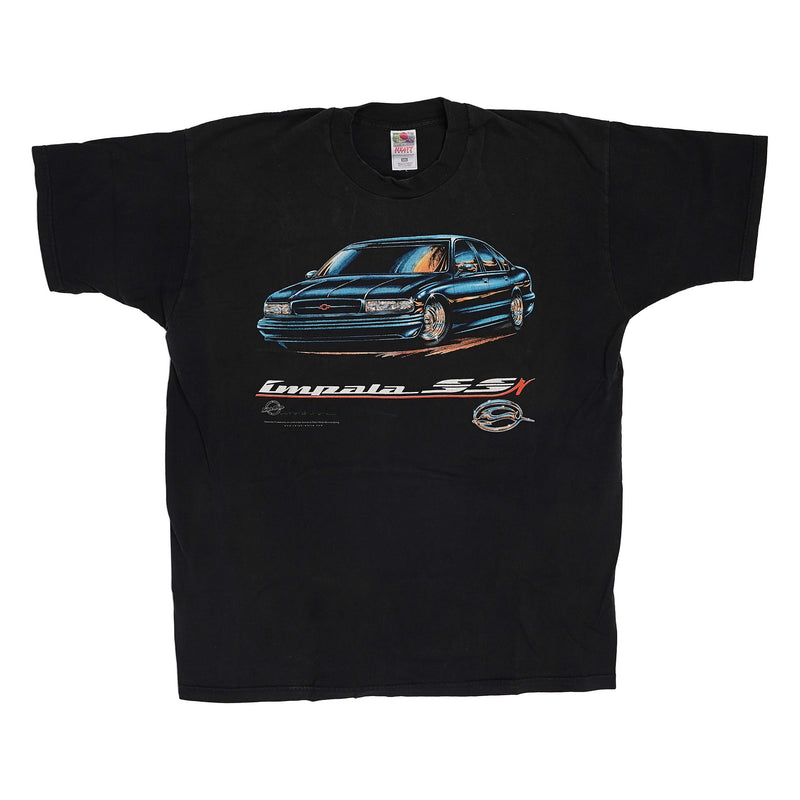 Chevrolet Impala SS airbrush tee, Fruit of the Loom - black, image 1 of 2