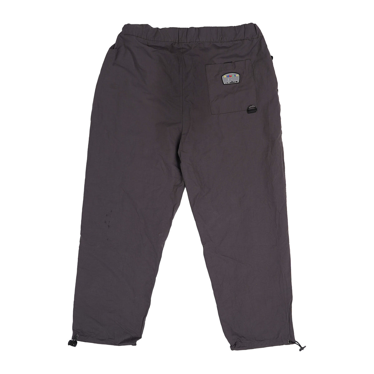 Solbiato Sport embroidered logo pants - charcoal, image 2 of 2
