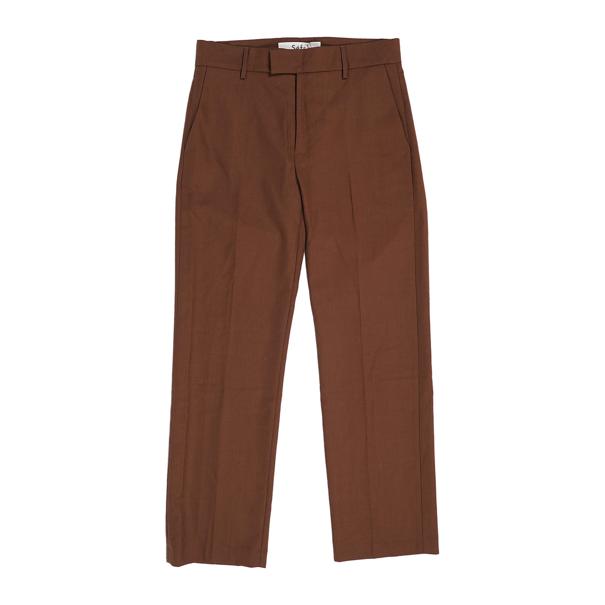 Séfr Mike suit trouser - mid brown, image 1 of 2