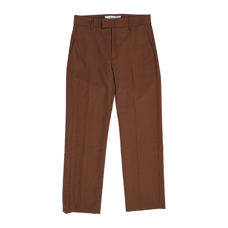 Séfr Mike suit trouser - mid brown, image 1 of 2