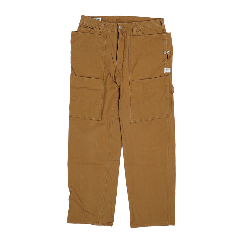 Sassafras cotton duck gardener pants - tan, image 1 of 2